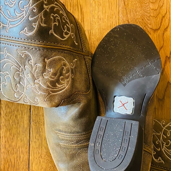 Twisted X Bomber/Bomber Western R Toe Women's Boots size 11 FABULOUS - Picture 4 of 7